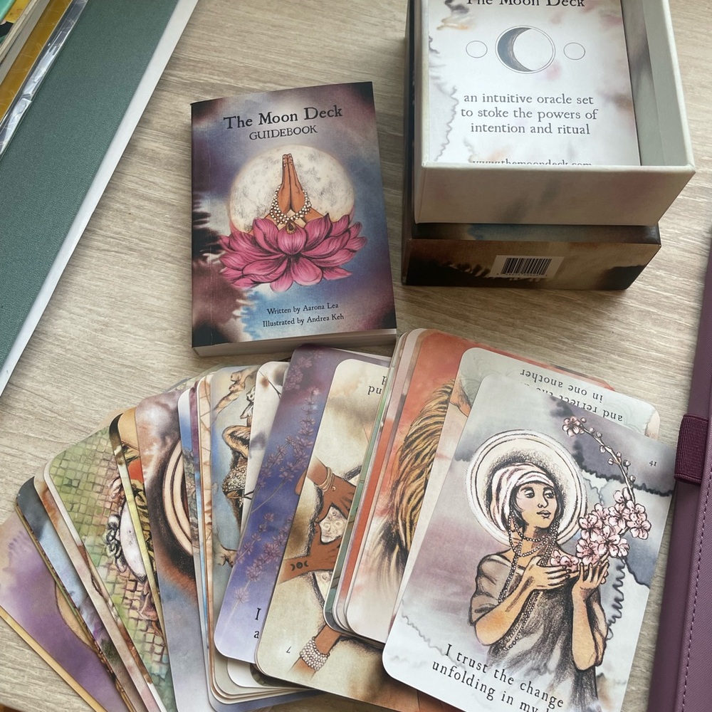 ✨The Moon Deck Oracle Cards and Guidebook ✨